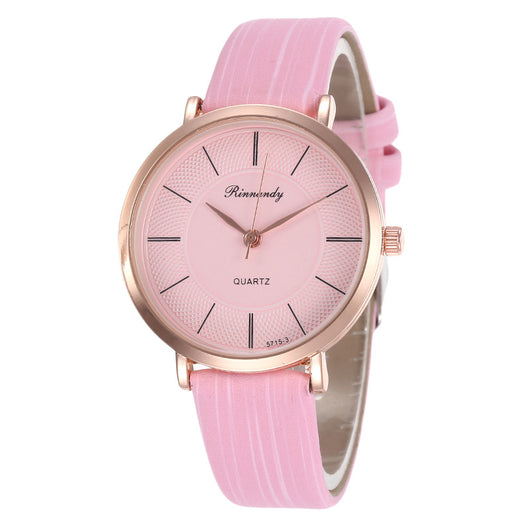 Reloj de Pulsera Cuarzo para Mujer con Correa de Cuero - Image 18