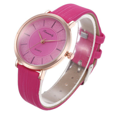 Reloj de Pulsera Cuarzo para Mujer con Correa de Cuero - Image 21