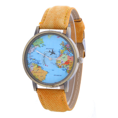 Reloj Dama Aviador con Correa Denim - Image 3