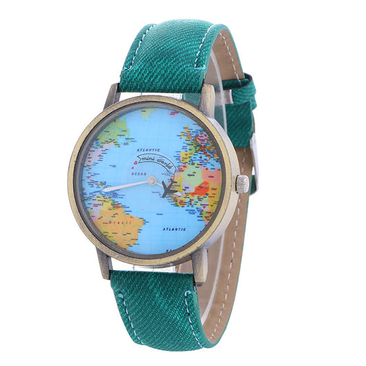 Reloj Dama Aviador con Correa Denim - Image 5