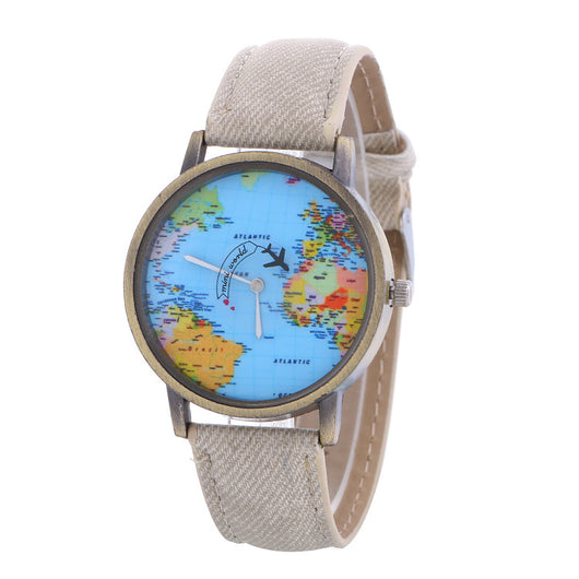 Reloj Dama Aviador con Correa Denim - Image 9