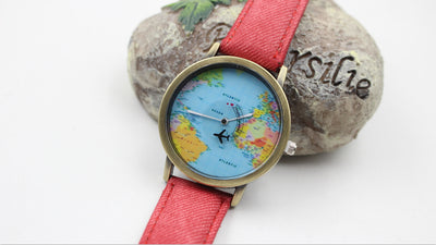 Reloj Dama Aviador con Correa Denim - Image 11