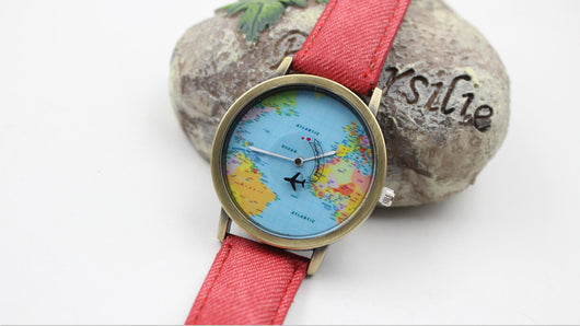 Reloj Dama Aviador con Correa Denim - Image 11