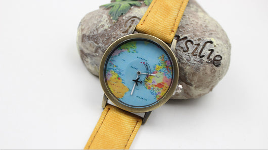 Reloj Dama Aviador con Correa Denim - Image 13