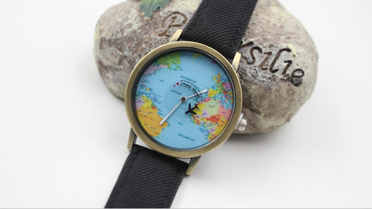 Reloj Dama Aviador con Correa Denim - Image 15