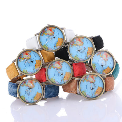 Reloj Dama Aviador con Correa Denim - Image 18