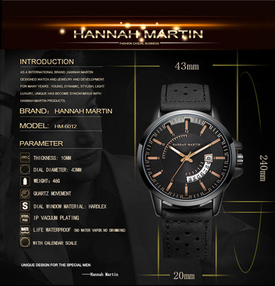 Reloj Deportivo para Hombre con Correa Respirable - Diseño Casual de Verano - Image 11
