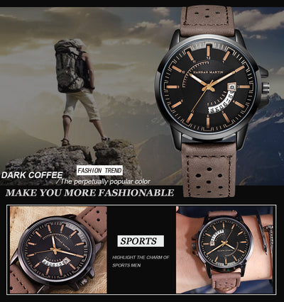 Reloj Deportivo para Hombre con Correa Respirable - Diseño Casual de Verano - Image 14
