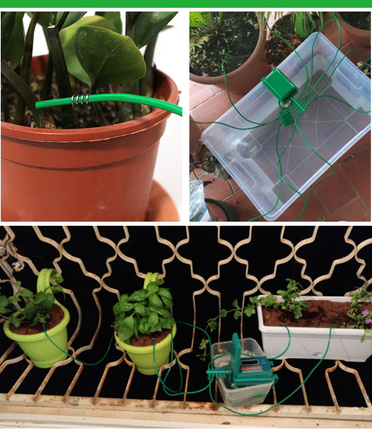 Sistema de Riego por Goteo Automático con Controlador Inteligente para Jardín - Image 12