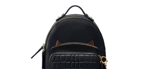 Mochila Bolso de Cuero para Mujer Estilo Coreano Campus - Image 3