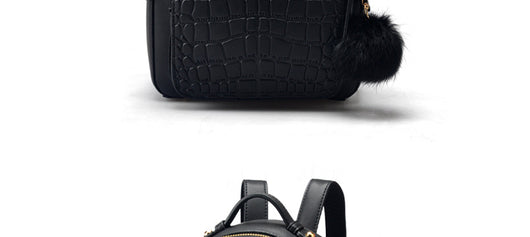 Mochila Bolso de Cuero para Mujer Estilo Coreano Campus - Image 4
