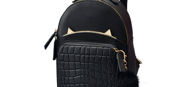 Mochila Bolso de Cuero para Mujer Estilo Coreano Campus - Image 5