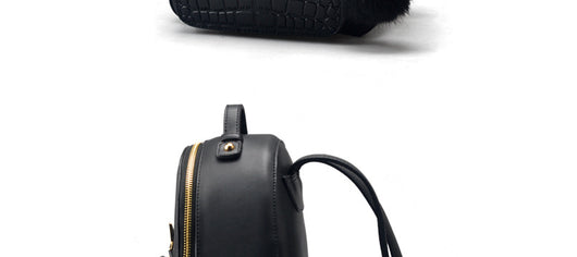Mochila Bolso de Cuero para Mujer Estilo Coreano Campus - Image 6