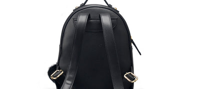 Mochila Bolso de Cuero para Mujer Estilo Coreano Campus - Image 8