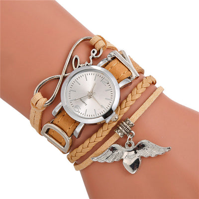 Reloj de Cuarzo para Mujer con Dije Ángel Personalizable - Image 4