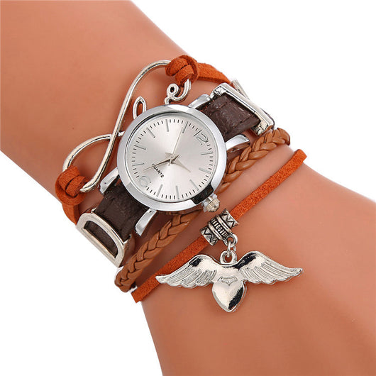Reloj de Cuarzo para Mujer con Dije Ángel Personalizable - Image 5