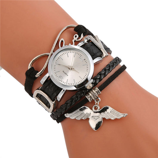Reloj de Cuarzo para Mujer con Dije Ángel Personalizable - Image 8