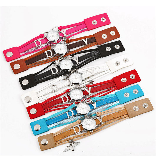 Reloj de Cuarzo para Mujer con Dije Ángel Personalizable - Image 9