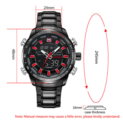 Reloj de Cuarzo para Hombre con Esfera Luminosa - Image 29