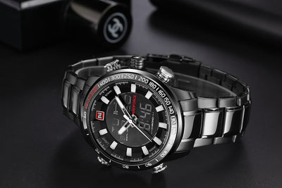 Reloj de Cuarzo para Hombre con Esfera Luminosa - Image 35