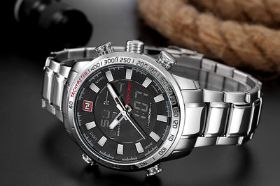 Reloj de Cuarzo para Hombre con Esfera Luminosa - Image 39