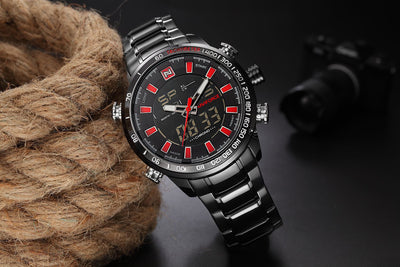Reloj de Cuarzo para Hombre con Esfera Luminosa - Image 48