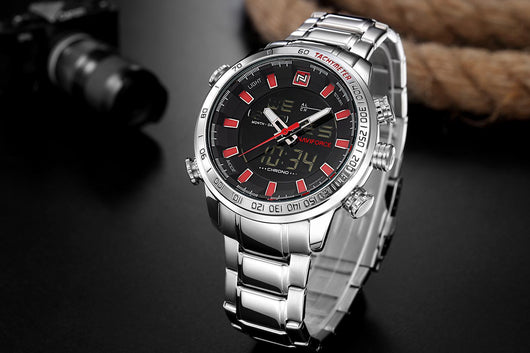 Reloj de Cuarzo para Hombre con Esfera Luminosa - Image 54