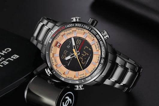 Reloj de Cuarzo para Hombre con Esfera Luminosa - Image 58