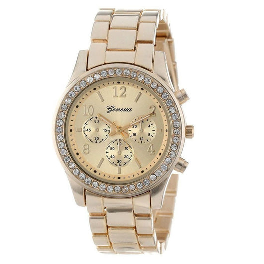 Reloj Pulsera de Diamantes con Correa de Acero Inoxidable - Image 14