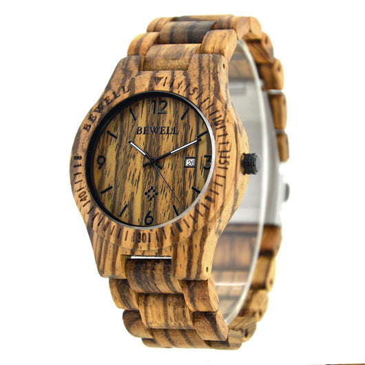 Reloj de Madera Sándalo Natural - Image 15