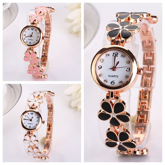Reloj de Pulsera Floral Elegante - Estilo Casual Lujo - Image 7