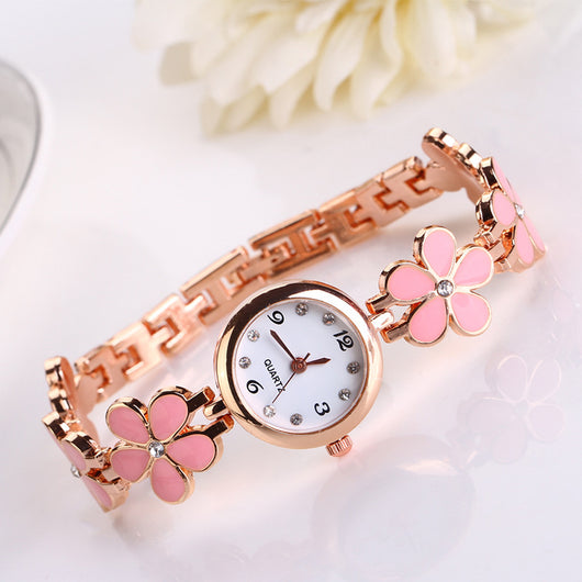 Reloj de Pulsera Floral Elegante - Estilo Casual Lujo - Image 9