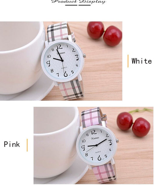Reloj Elegante para Estudiantes y Niñas - Diseño Minimalista - Image 3