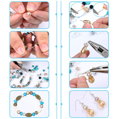 Set de Cuentas de Cristal Acrílico con Forma de Perla para Elaboración de Joyas - Image 8
