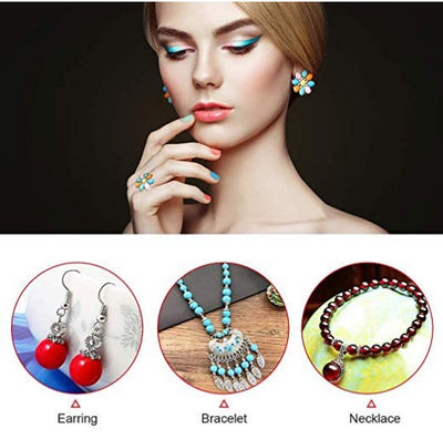 Set de Cuentas de Cristal Acrílico con Forma de Perla para Elaboración de Joyas - Image 13