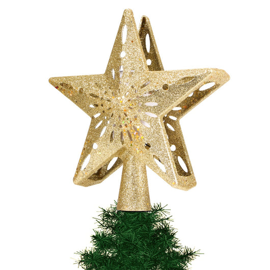 Estrella Luminosa LED para Árbol de Navidad con Proyector Láser de Copos de Nieve - Image 22