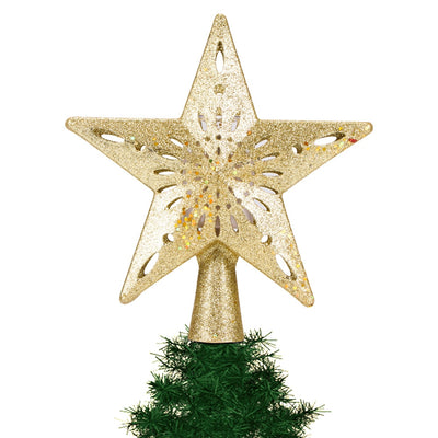 Estrella Luminosa LED para Árbol de Navidad con Proyector Láser de Copos de Nieve - Image 23