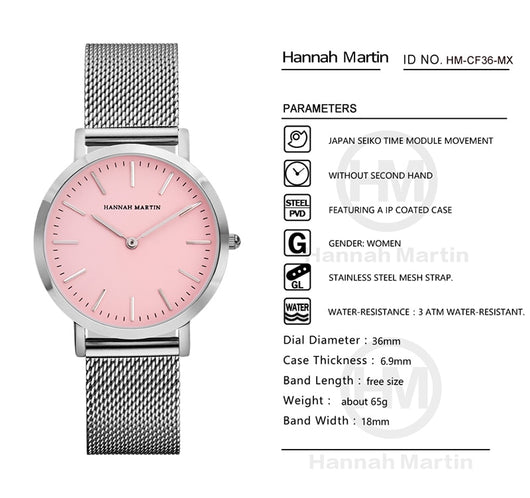 Reloj para Mujer con Movimiento Japonés de Precisión - Image 7