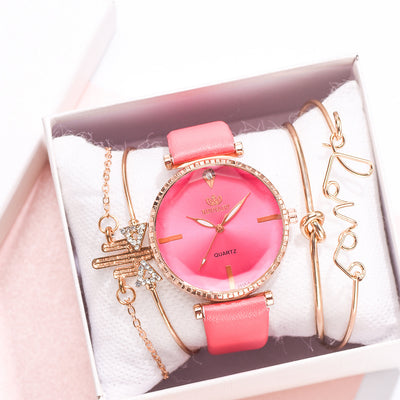 Reloj de Cuarzo Clásico para Mujer con Pulsera Combinada - Image 13