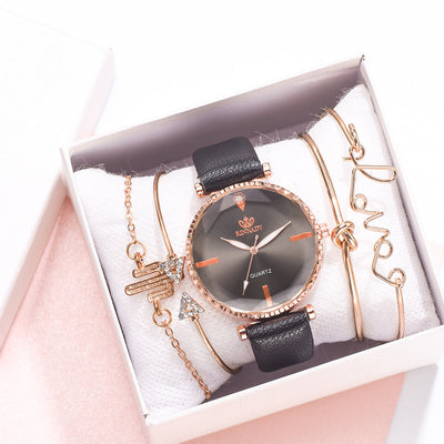 Reloj de Cuarzo Clásico para Mujer con Pulsera Combinada - Image 17