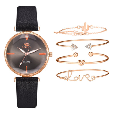 Reloj de Cuarzo Clásico para Mujer con Pulsera Combinada - Image 25