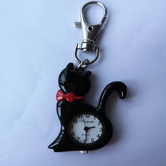 Reloj Colgante Infantil Gato Adorable - Diseño Cartoon Moderno - Image 5