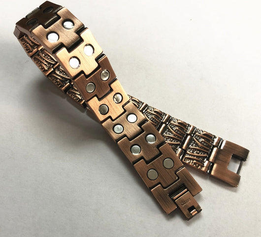 Pulsera de Cobre con Imanes Doble Fila Dragon - Image 6