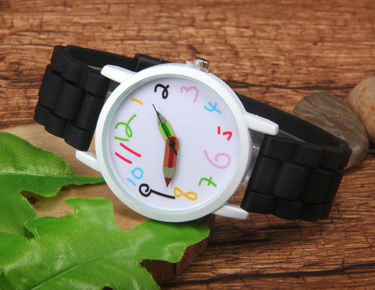Reloj Sacapuntas de Lápices de Colores Personalizado - Image 14
