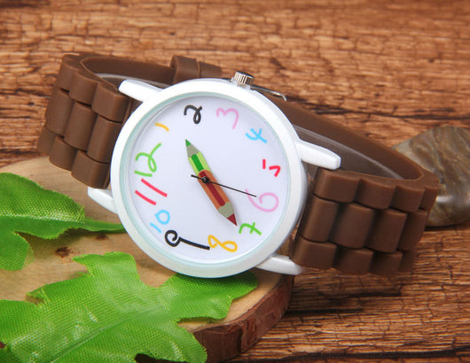 Reloj Sacapuntas de Lápices de Colores Personalizado - Image 15