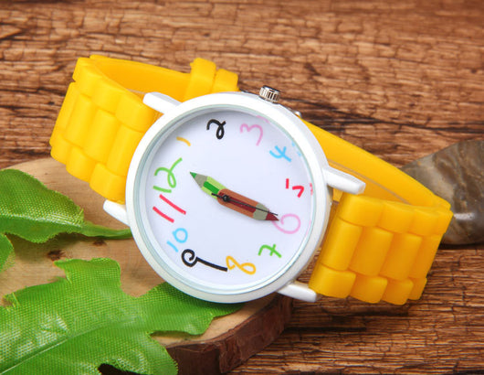 Reloj Sacapuntas de Lápices de Colores Personalizado - Image 17