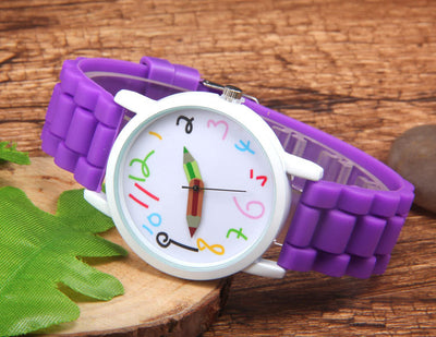 Reloj Sacapuntas de Lápices de Colores Personalizado - Image 20