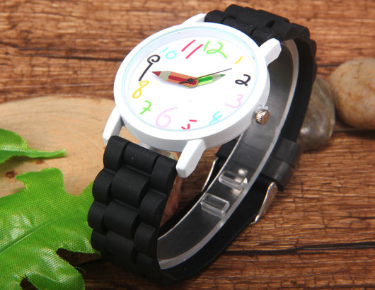 Reloj Sacapuntas de Lápices de Colores Personalizado - Image 24