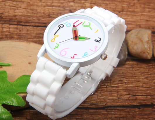Reloj Sacapuntas de Lápices de Colores Personalizado - Image 28