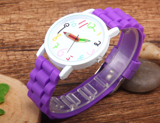 Reloj Sacapuntas de Lápices de Colores Personalizado - Image 29